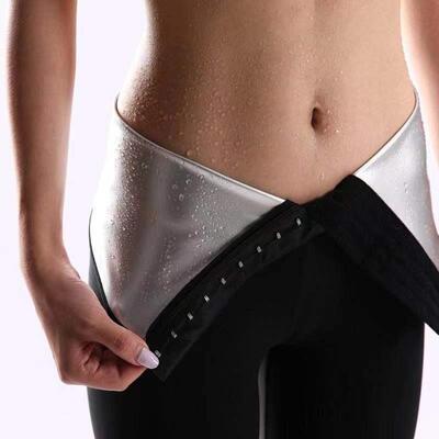 Women Sauna Sweat Shapewear Pants Waist Tummy Control Body