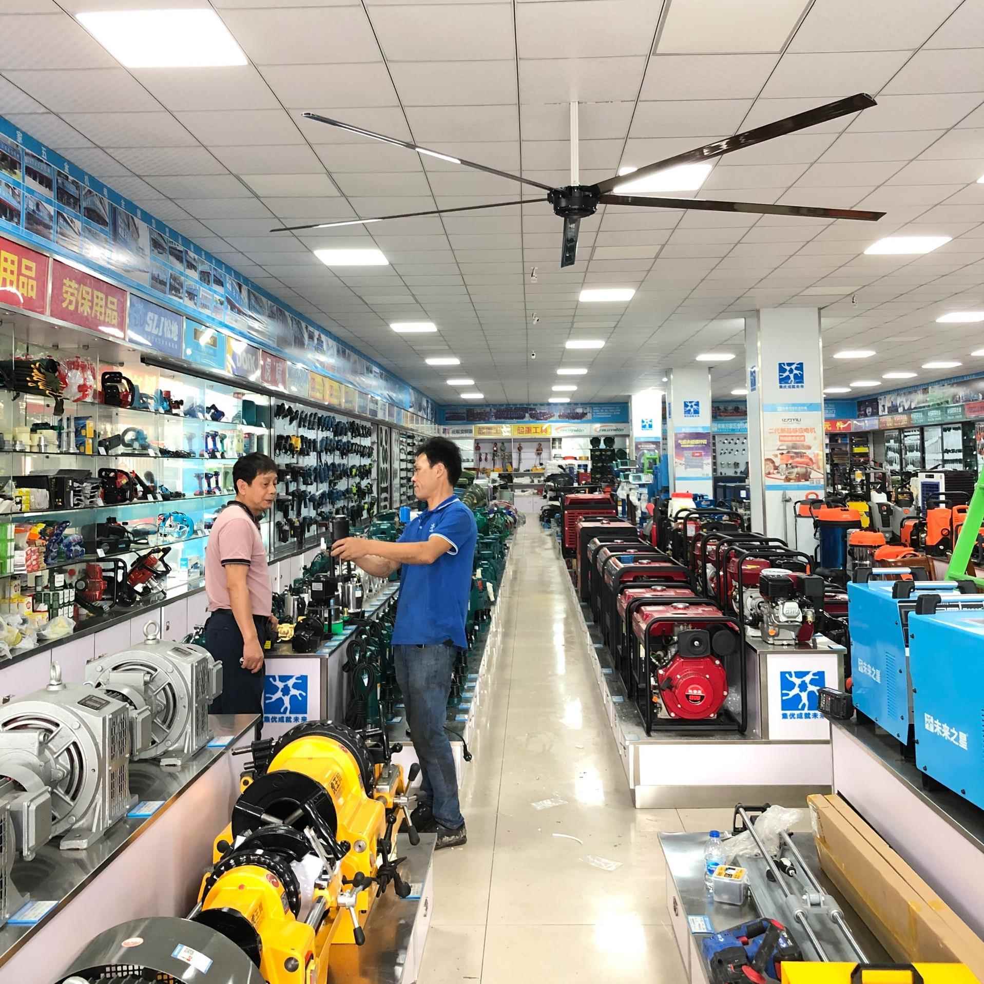 家现IDN货包邮.7WK南通5m养殖场静音HVLS工业大风0厂扇