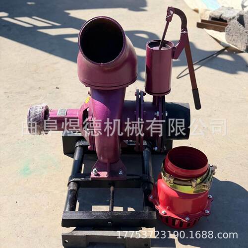大流量清水农用灌溉抽水泵卧式离心工程应急排水自吸泵
