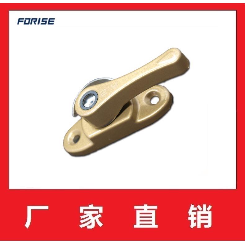 【厂家直销】月牙锁 铝合金塑钢门窗推拉锁 平移可调窗户搭扣锁