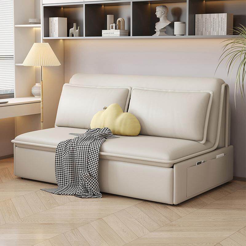 2026新款多功能两用猫爪布沙发床小户型网红款折叠客厅电动沙发床