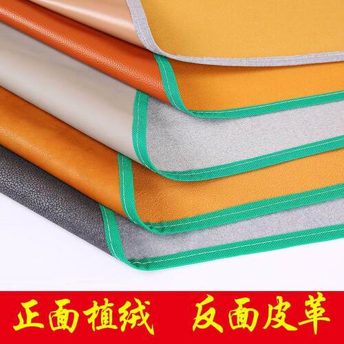 麻将桌布麻将垫麻将布桌布消音大号正方形加厚高档带兜家用桌布垫