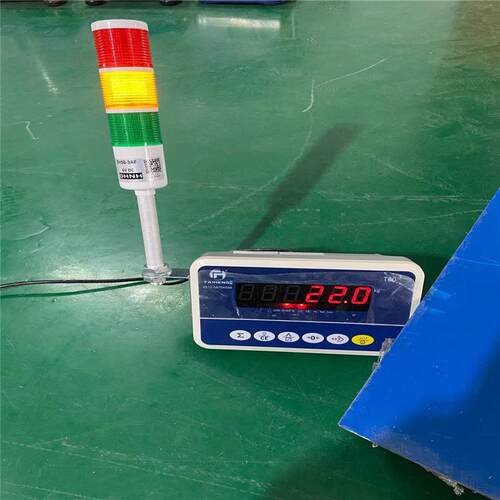 出T60色三灯报警高T60精度平g台秤1.2X1M100带IO输检重