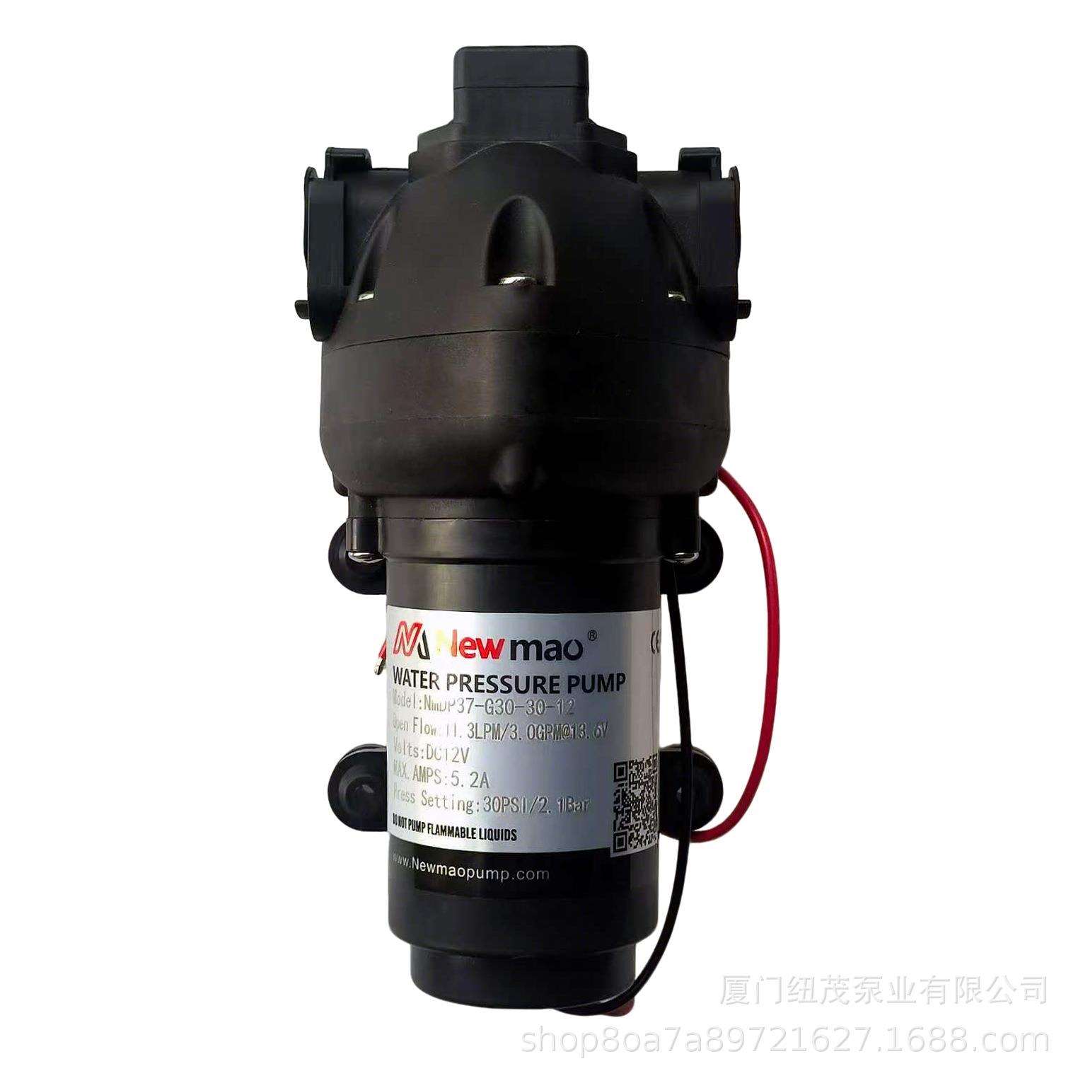 跨境RV新品12V/24V隔膜泵自吸水泵电动抽水泵房车游艇水泵增压泵