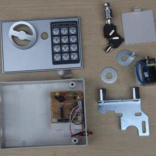 保险柜面板配件现货 文件柜保险箱锁具供应 17E电子密码锁配件
