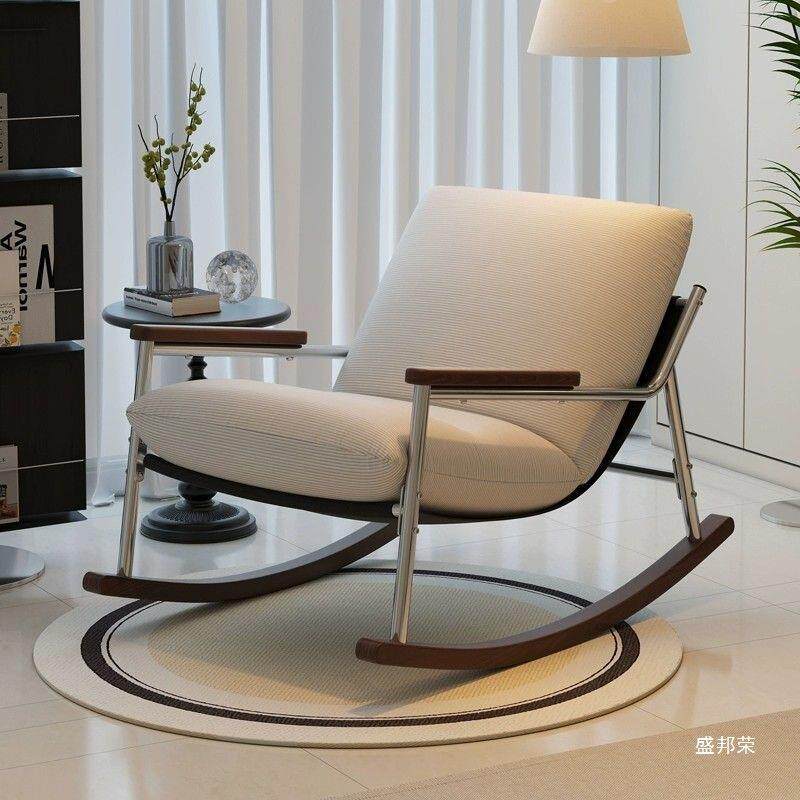 摇摇阳台沙发椅卧室懒人沙发躺椅成人摇椅椅子家用休闲客厅单人