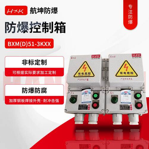 厂家直供防爆控制箱照明动力电源开关箱插销插座配电箱