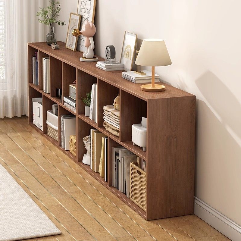 书柜书架简易置物架落地格子小书柜简约客厅矮柜储物柜卧室收纳架,住宅家具,单个书柜,淘宝优惠券,粉丝福利购,淘宝优惠卷