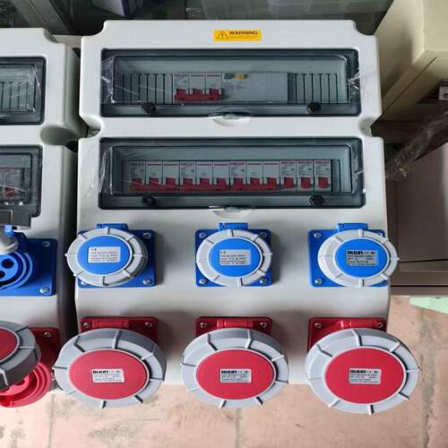 Portable socket box工业防水IP67移动箱三级临时工地配电箱防爆