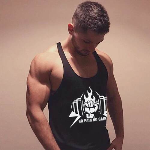 Fitness vest sports top muscle men sleeveless training