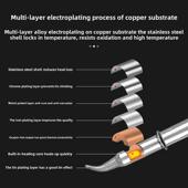 原装 JBC115烙铁头纳米焊接通用焊台尖嘴刀嘴弯尖发热芯恒温焊咀