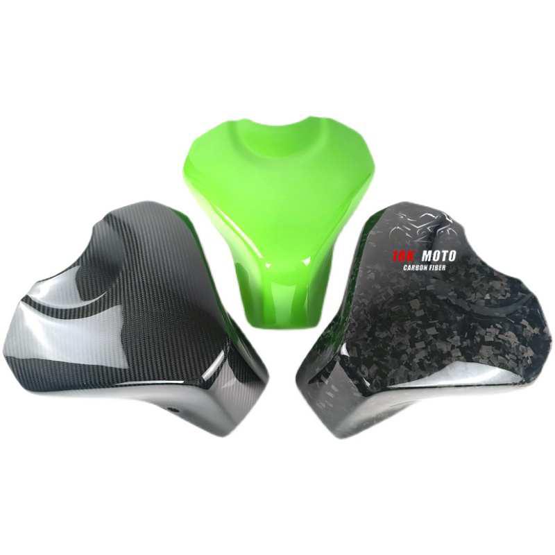适用于川崎忍者ninja400z400改装碳纤维加高油箱盖油箱顶 干碳