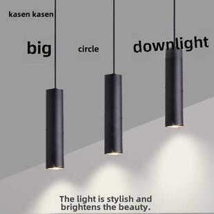 表面安装 圆柱形聚光灯Led圆柱形天花板筒灯餐厅前台大厅斯堪