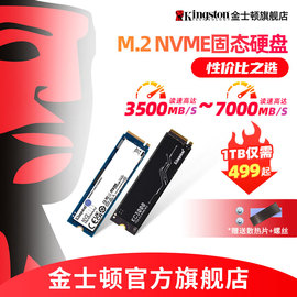 金士顿NV2 500G/1T/2T固态硬盘kc3000台式机电脑ps5游戏笔记本ssd