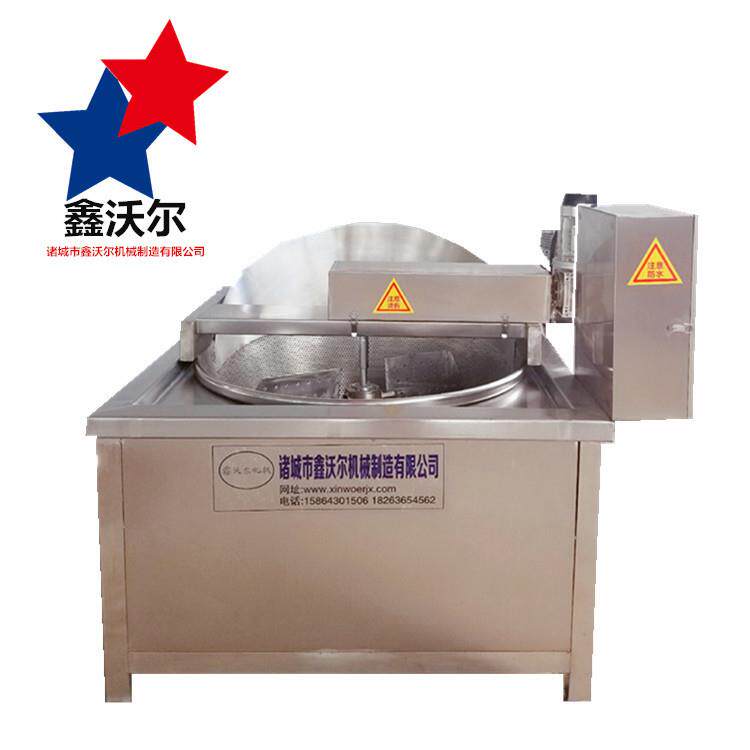 德州扒鸡油炸机藤椒麻鸡食品级304不锈钢自动油炸机