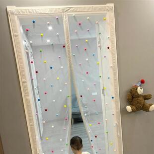 夏季QAG防蚊间门帘磁性沙窗隔断入户门不卧室房用透风家透人2025