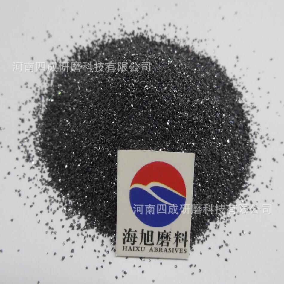 生产黑碳化硅6目汽耐磨JRX刚砂添加金于车4轮胎橡胶轮胎
