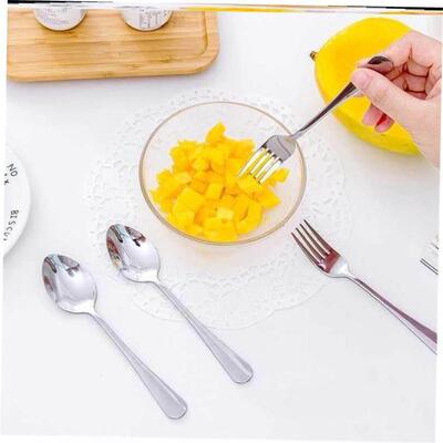 StainlessSteel Knife and Fork Set Small Spoon便携式刀叉套装