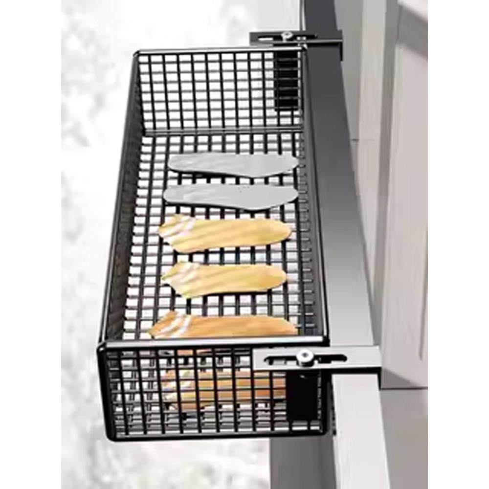 阳台晾袜子神器防盗窗栏杆晒鞋架窗户挂室外挂钩架子护栏凉鞋架子