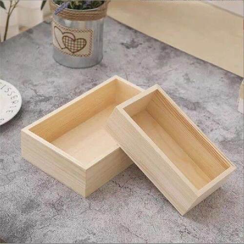 AUAU-Wood Storage Box - Versatile And Stylish Organizer For