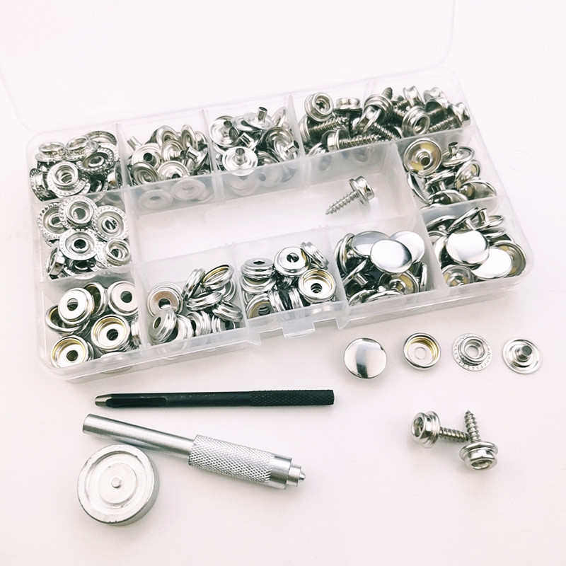 228件帆布按扣套件银色大白扣不锈钢螺丝扣篷布扣含工具 供,纺织面料/辅料/配套,其他纺织辅料,淘宝优惠券,粉丝福利购,淘宝优惠卷