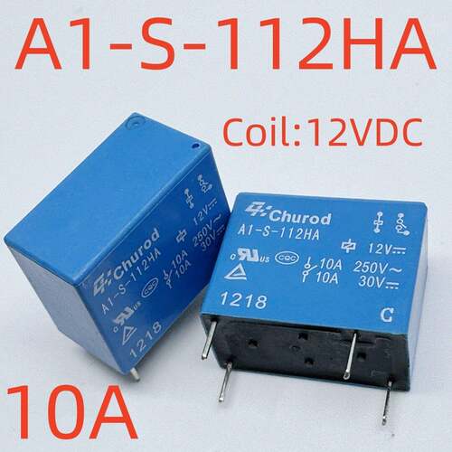 全新 4脚 5A/10A继电器 A1-S/V-112DA/112HA/112HAF/112IA 32F-1A