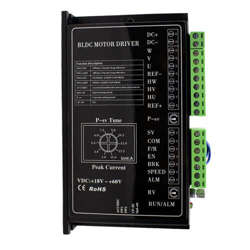 BLD300B直流无刷电机驱动器低压伺服驱动24V36V48V300W