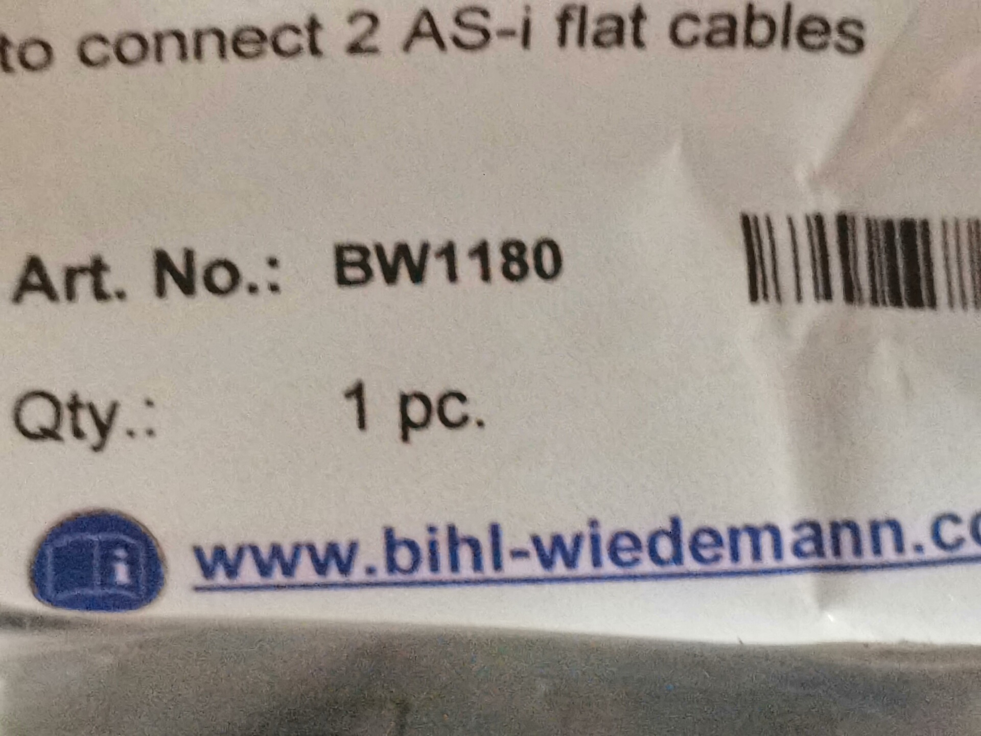 德国模块 Bihl+Wiedemann BW1180  数量