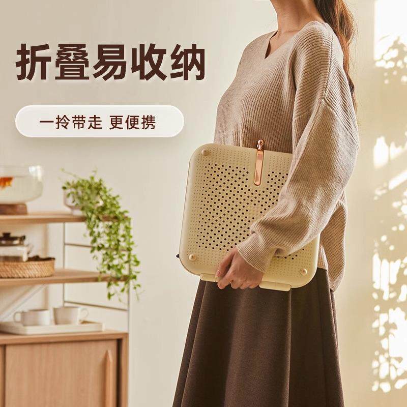 APIXINTL暖脚神器办公室桌下石墨烯电热取暖器女生冬天宿舍暖脚宝