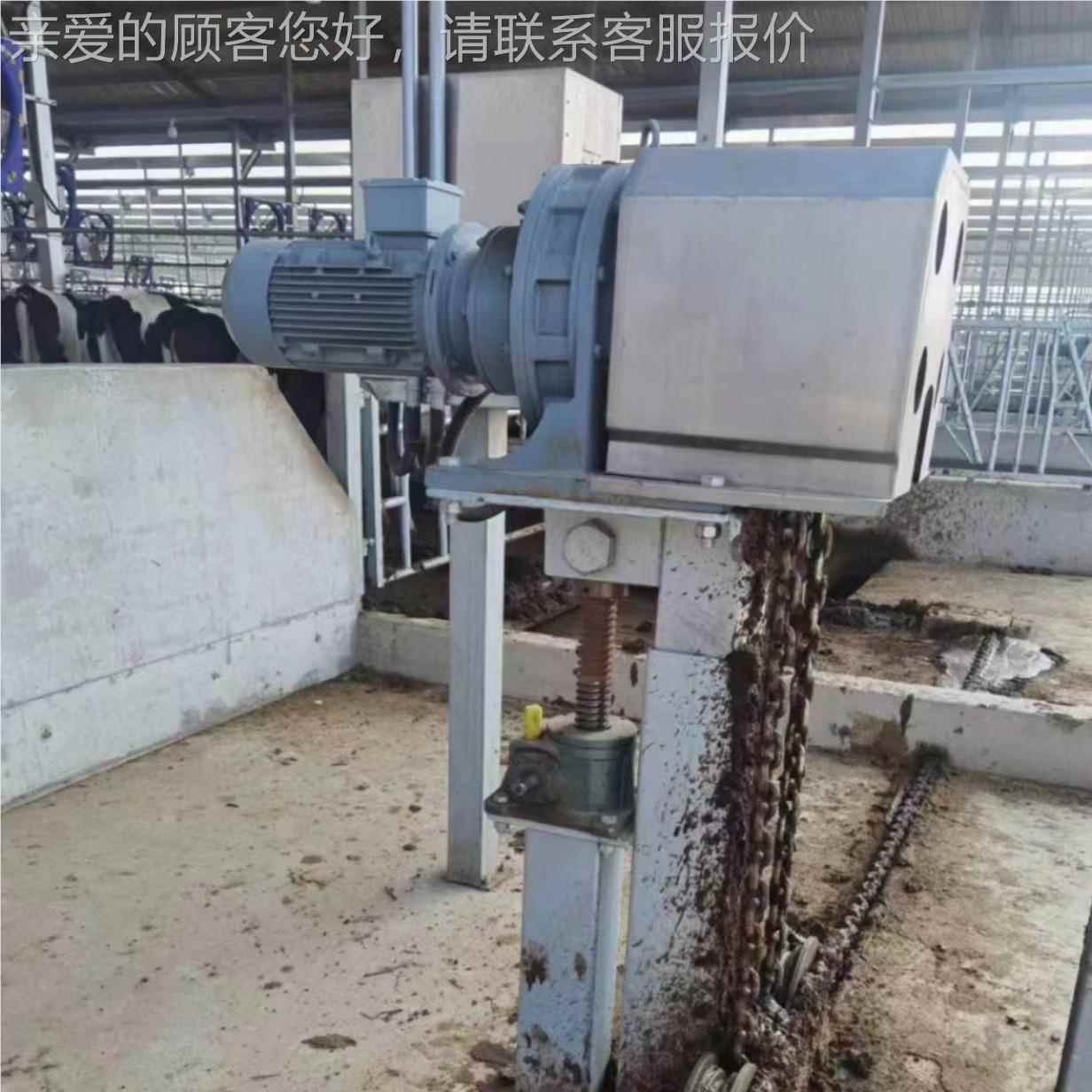 14667厂家供应牛场动智能清粪猪牛羊刮粪设备锈钢刮自粪板机 刮粪