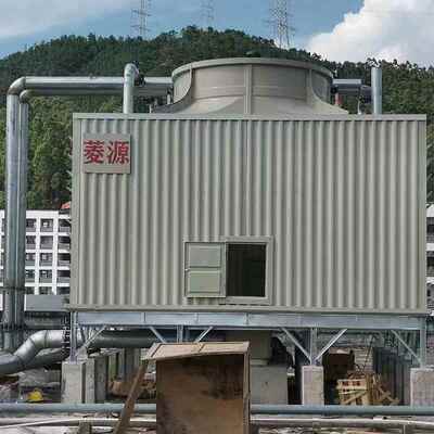 深圳期方形工业冷却塔 低噪音列LRT-4长50T系横流方形冷却塔