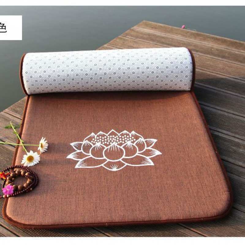 拜垫拜佛垫家用四季亚麻大礼拜磕大头大超顺滑加厚拜忏