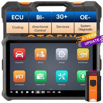 小欧OTOFIX D1 PROS汽车诊断工具支持ECU编码40+服务全系统