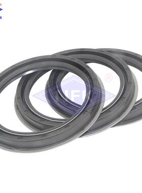 加藤HD880-2/HD900-5/7挖机6D15发动机曲轴后油封N0K丁腈胶耐高压