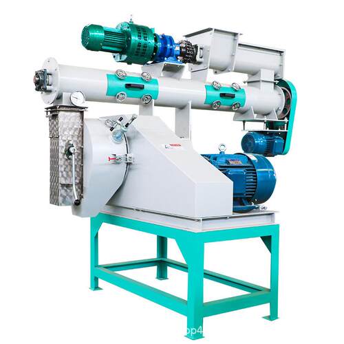 电动饲料颗粒机快速出料颗粒均匀应用广泛长短可调肉鸡养殖