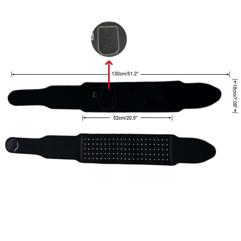 LED红光理疗护腰红光腰带红外腰带红光理疗灯红外发热护腰