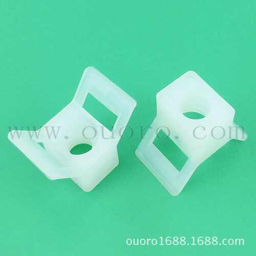 【欧润】厂家直销塑料尼龙马鞍型扎线带固定座HC-3新品批发STM