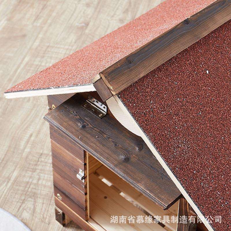 实木室外户外狗窝木质大型犬小屋防腐猫屋笼狗房子四季通用狗别墅