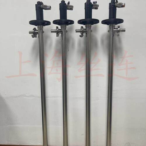 防爆油桶泵HD-A1+SS316L-1200气动抽液泵耐强酸强碱化工插桶泵