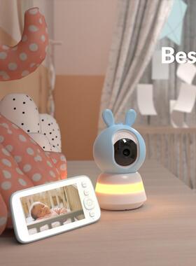 新品400万5寸婴儿监视器APP远程宝宝看护器婴儿监护器双向语音