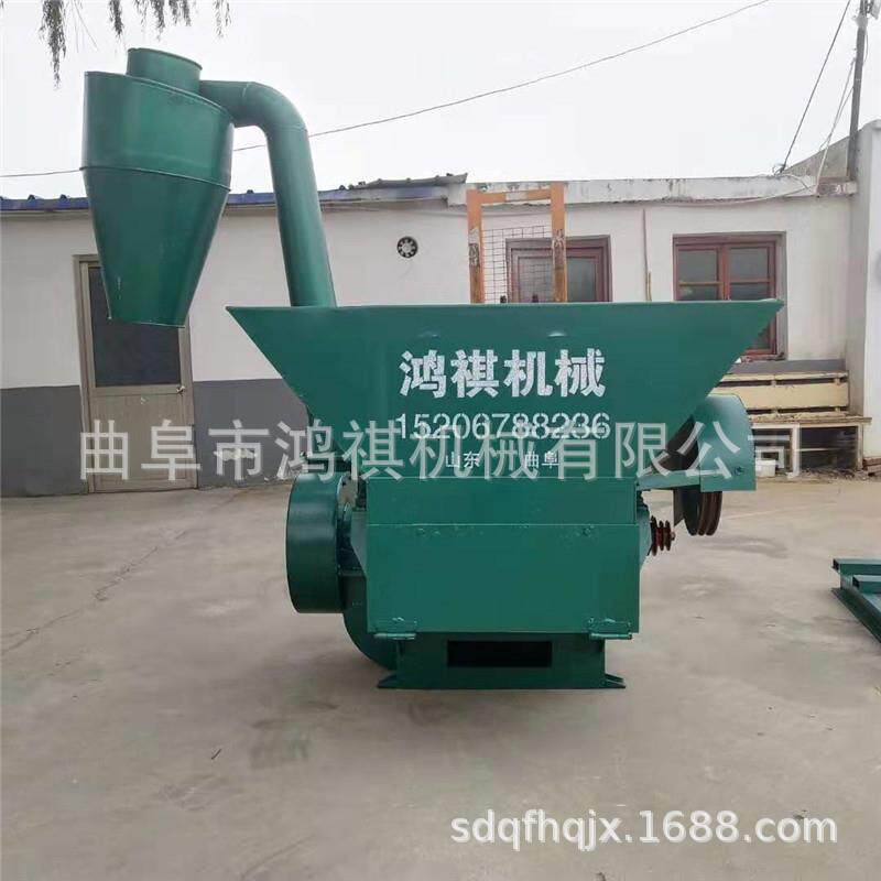 自动进料粉碎机图片 玉米秸秆粉碎机 粉碎搅拌一体机