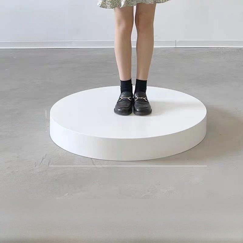 圆桌底座展位圆形幼儿园小舞台直播平台模特平台婚纱店摄影展示台