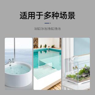 全铜游泳池地漏浴缸温泉浴池养鱼池下水器密封地漏50/75/110管径