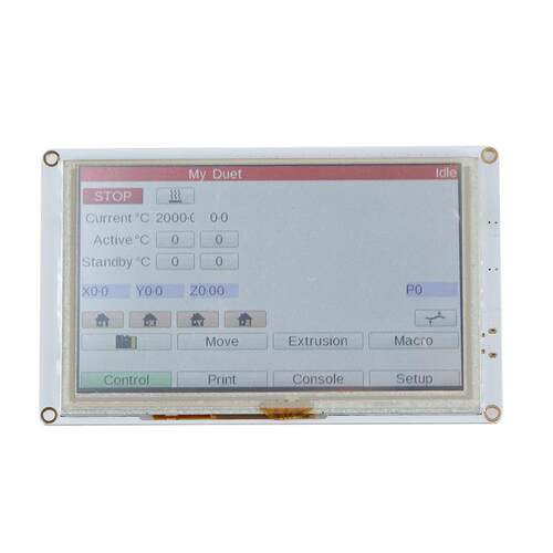 3D打印机DuetWifi 2 克隆5.0英寸PanelDue 5i集成彩色触屏控制器