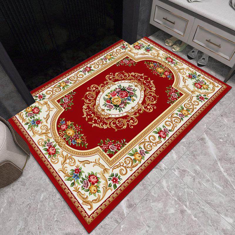 新中式进门入户门地垫家用地毯门垫垫子客厅厨房进门口脚垫防滑垫,居家布艺,家用脚垫,淘宝优惠券,粉丝福利购,淘宝优惠卷