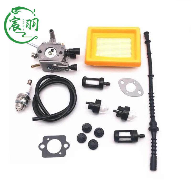 FS120 FS120R FS300 BT120C BT121化油器空滤器油管油滤减震胶套