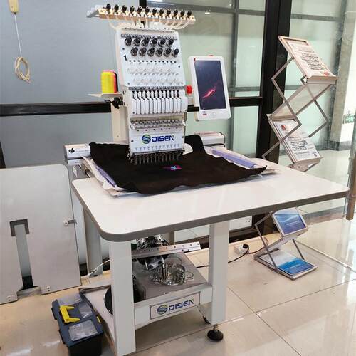 全新小单头全自动家用电脑绣花机 industrial embroidery machine