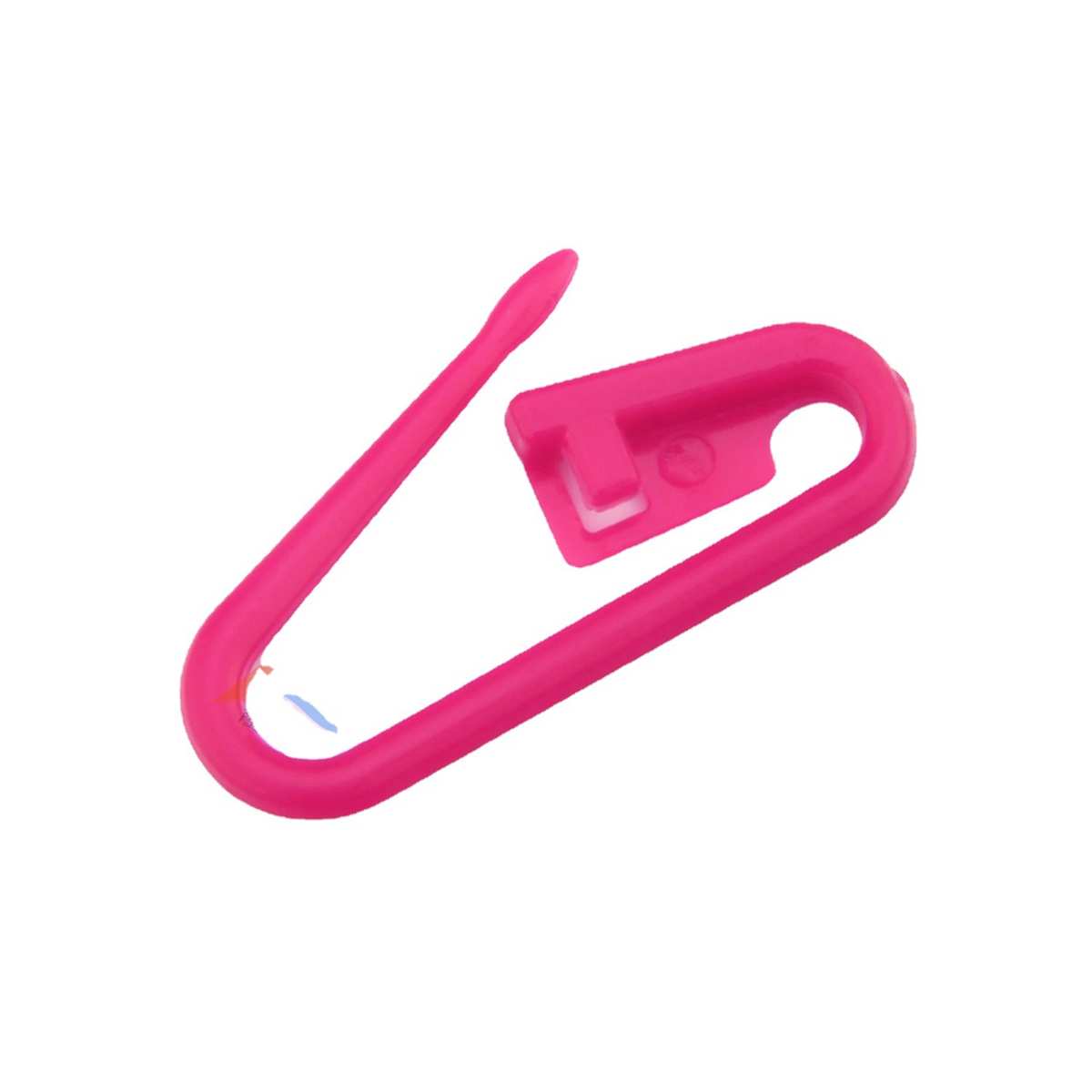 现货塑料别针2.3厘米和针线彩色白色玫红色蓝绿色手工编织