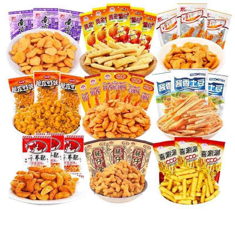 8090后怀旧零食大礼包童年校园儿时经典组合小吃南京板鸭味小卖部,零食/坚果/特产,膨化食品,淘宝优惠券,粉丝福利购,淘宝优惠卷