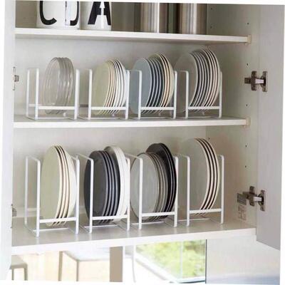 Cupboard dish rack table plate flatware storage rack drain